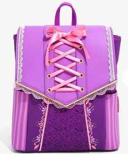 NWT Loungefly Rapunzel's Dress 10 year anniversary edition